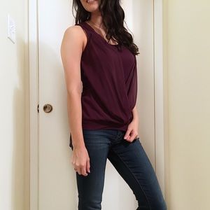 Express Eggplant color top